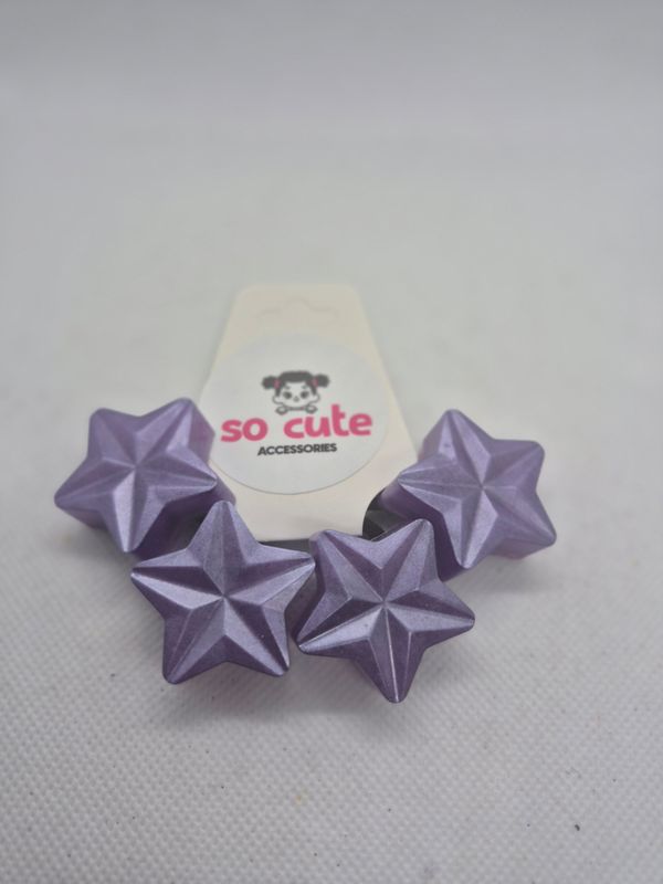 Metalic Purple Stars