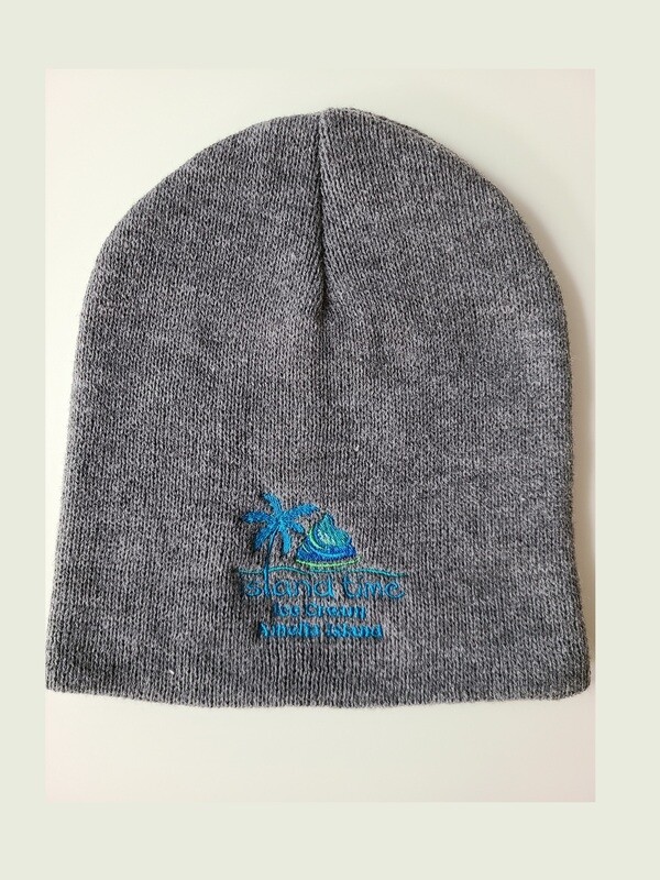 Island Time Beanie Light Grey Hat
