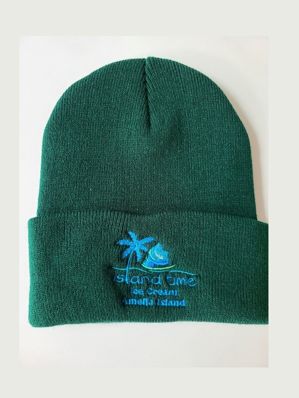 Island Time Beanie Green Hat