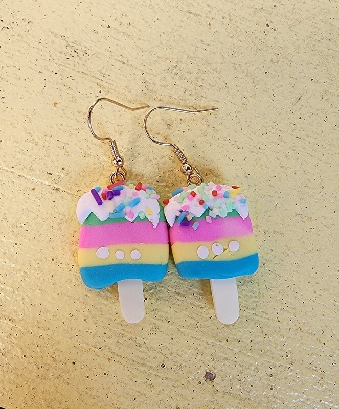 Ice Cream Bar Earrings