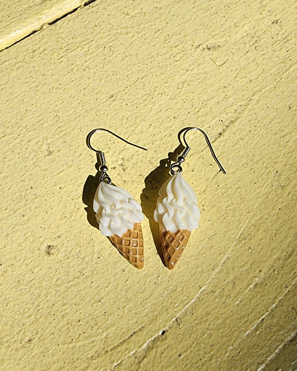 Ice Cream Cone Earrings