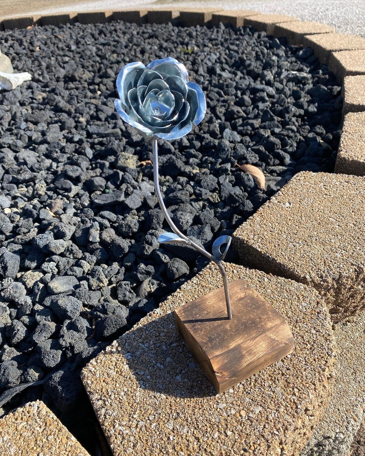 Sheet Metal Rose