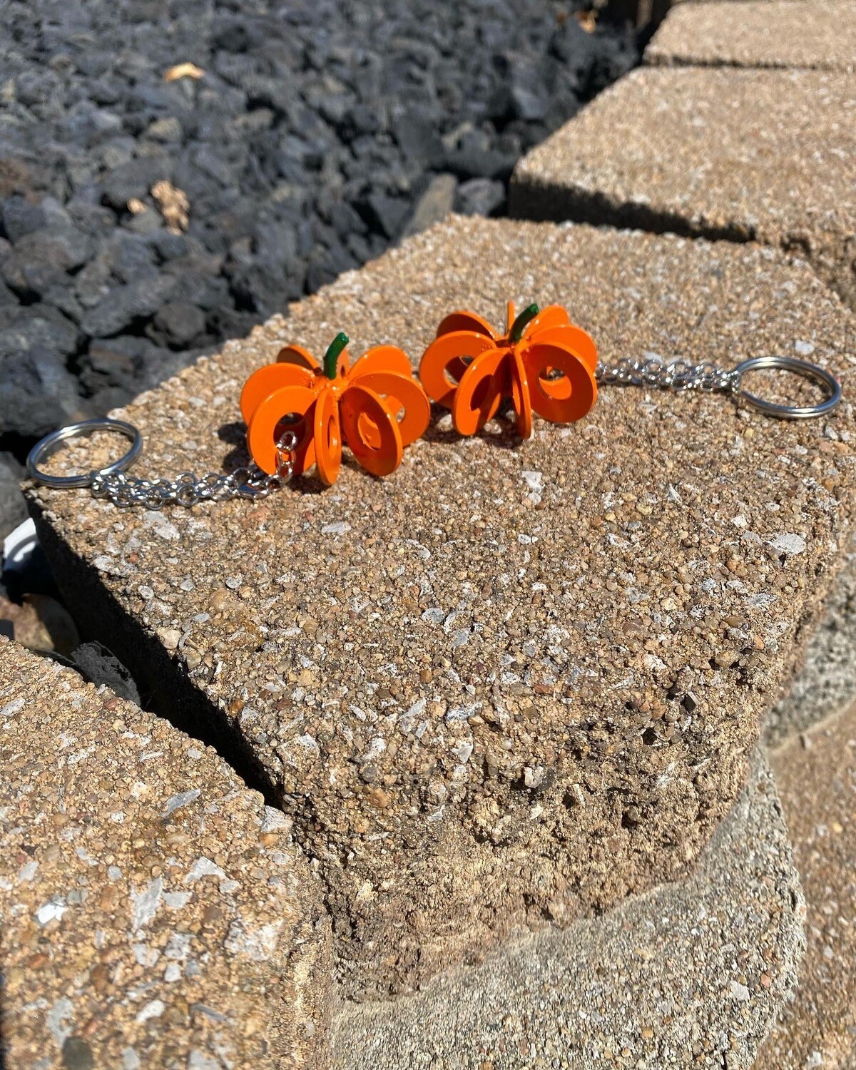 Pumpkin Keychain