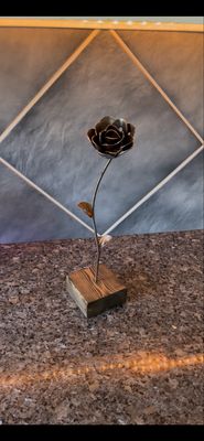 Stainless Steel Rose
