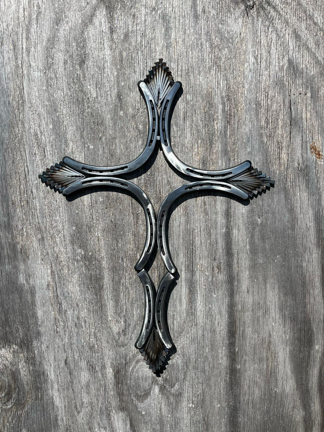 Horseshoe &amp; Nail Cross 1