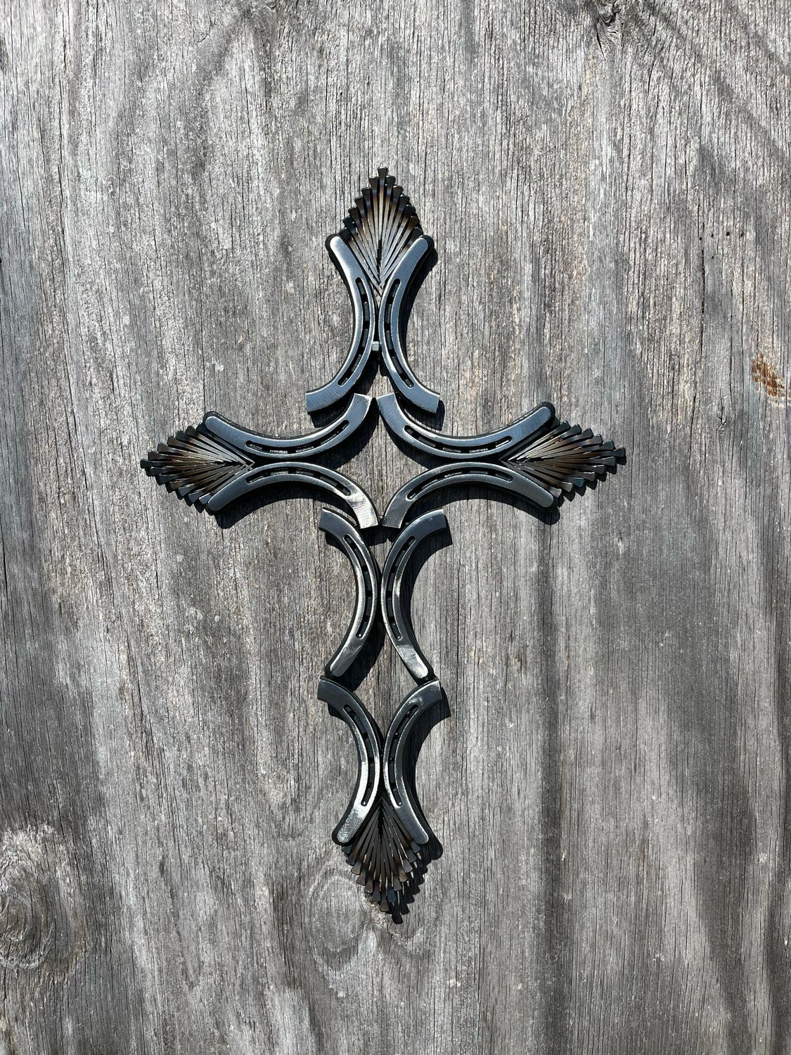 Horseshoe &amp; Nail Cross 2