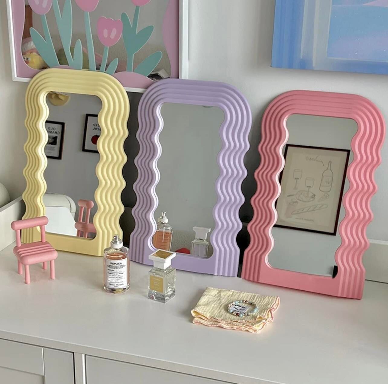 Wave Decorative Mirror