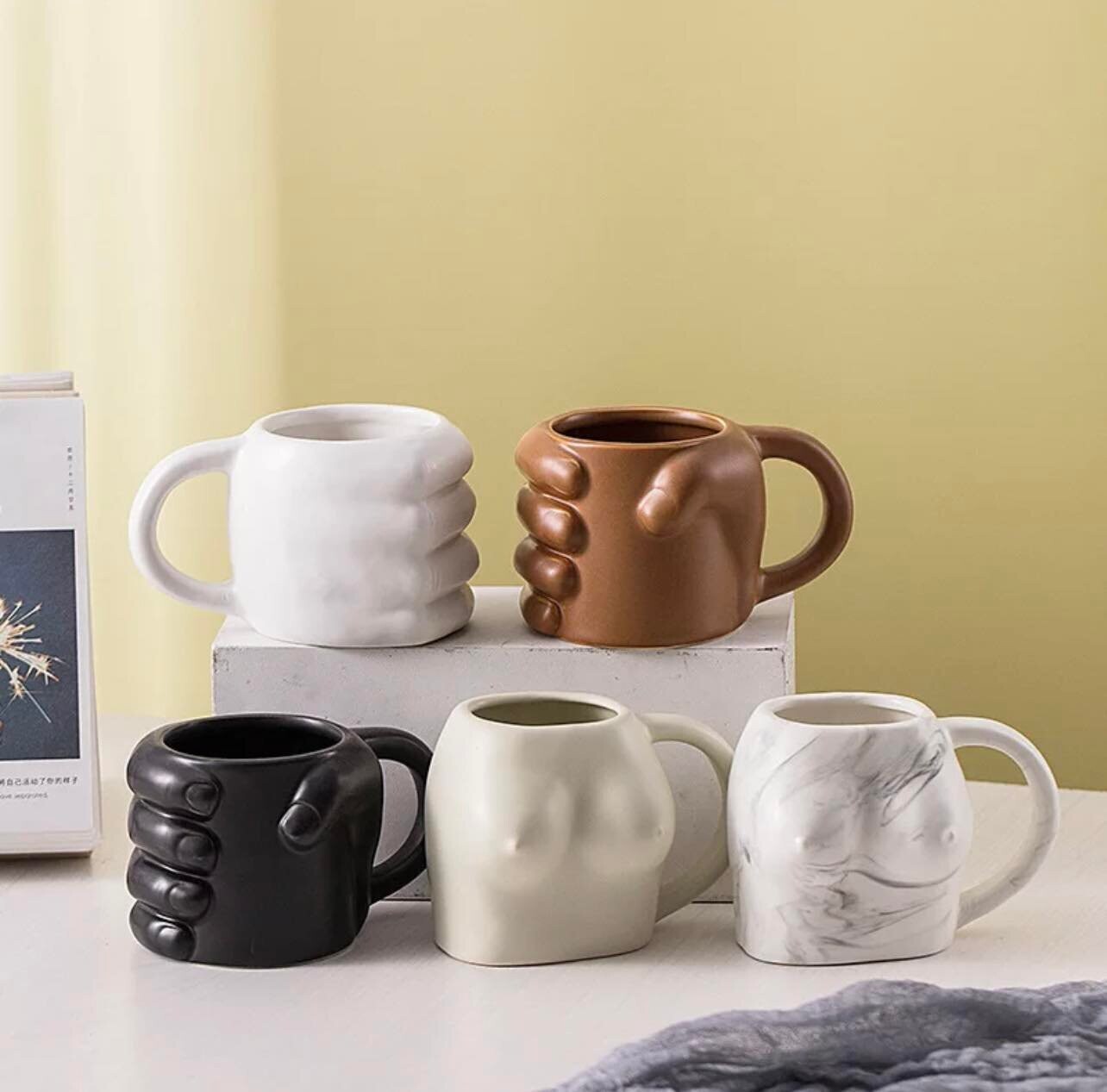 Body Ceramic Decorative Mug