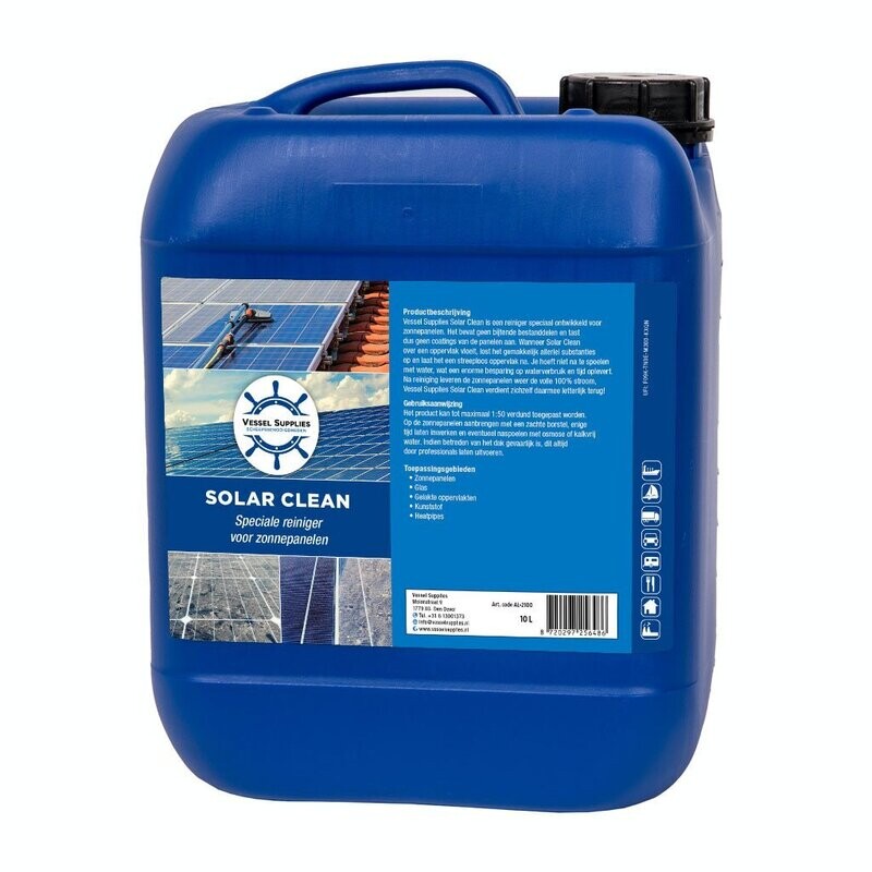 Vessel Supplies Solar Clean (zonnepanelen reiniger)