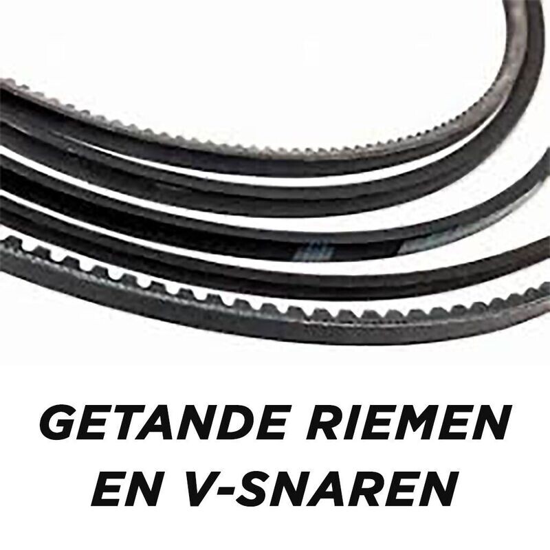 Getande riemen en V-snaren (op aanvraag)