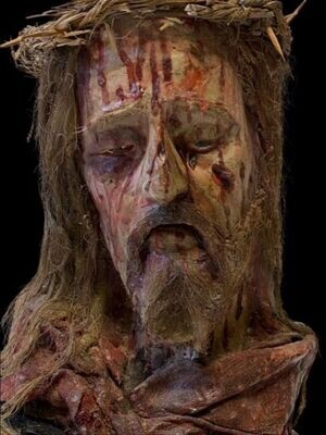 Exceptional exemplar of Christ in wax, Italy 18th century