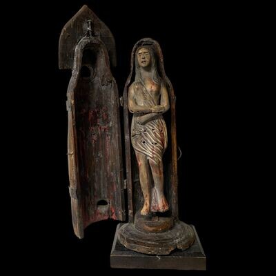 Torture model of the Virgin of Nuremberg, Germany, 19th century