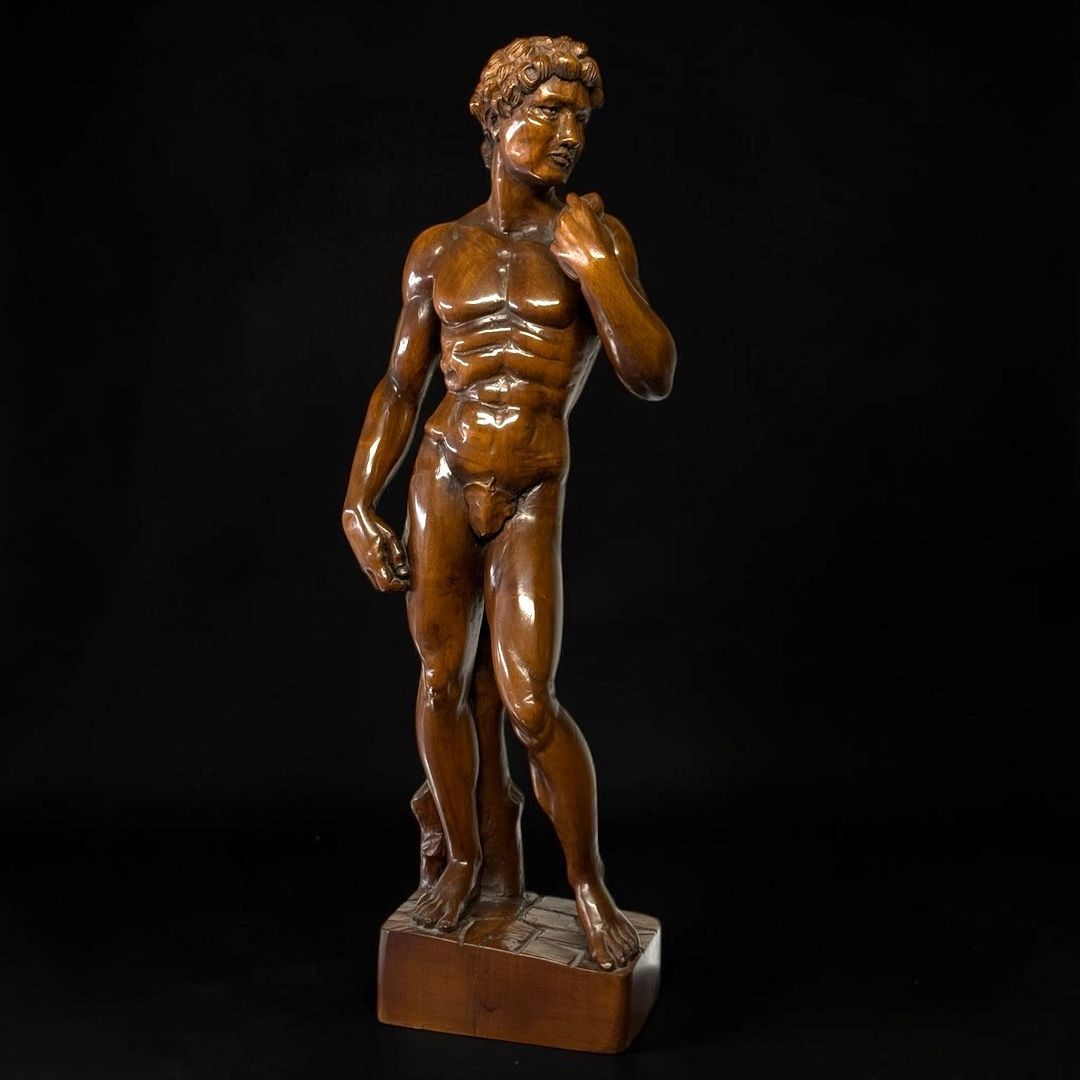 David di Michelangelo – Scultura in legno, tra XIX e XX secolo