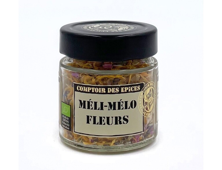 Méli Mélo de fleurs BIO - 5 gr - Le Comptoir des épices