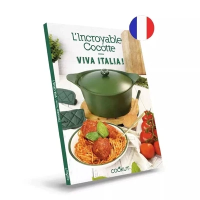 Livre Cookut - Recettes italiennes de L'INCROYABLE COCOTTE