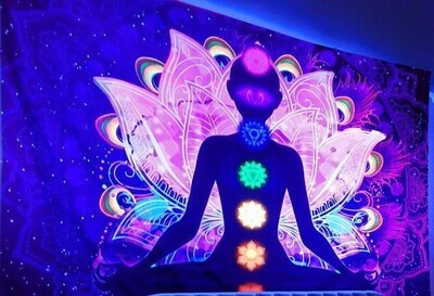 UV-Licht aktive Wandtücher