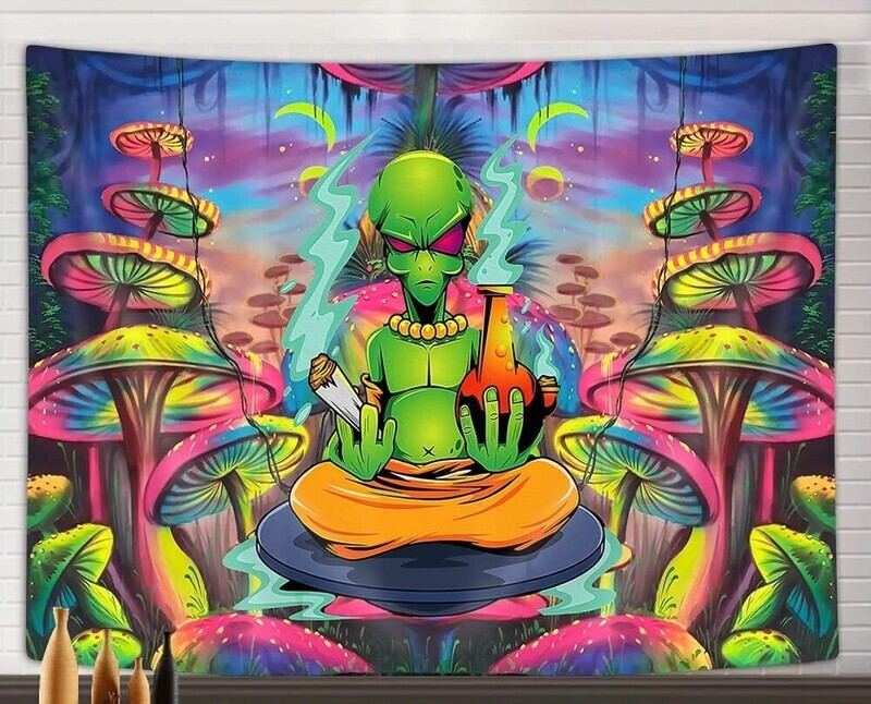 Trippy Wandtuch/Wandteppich: Sooo High Trippy Wandtuch/Wandteppich: Sooo High