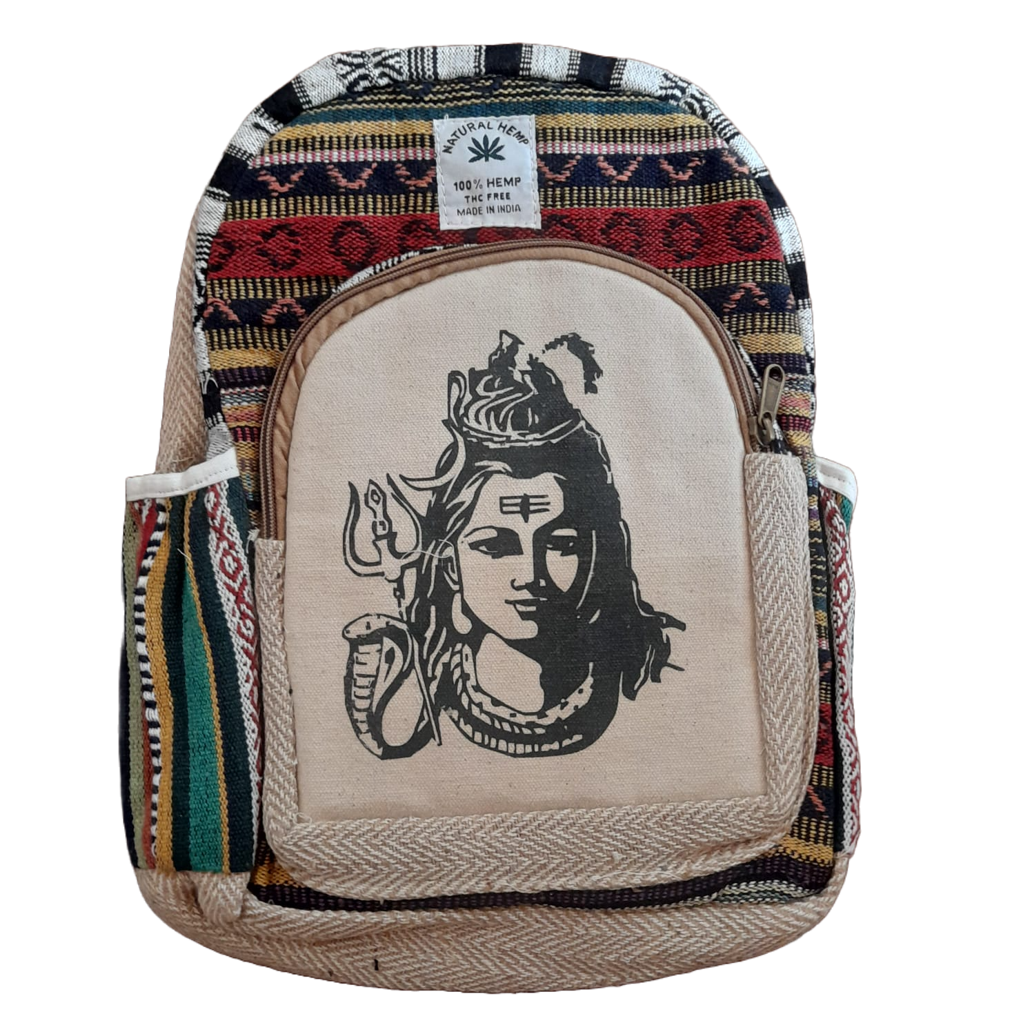 Handgefertigter Rucksack aus Indien "Medusa aus dem Orient"