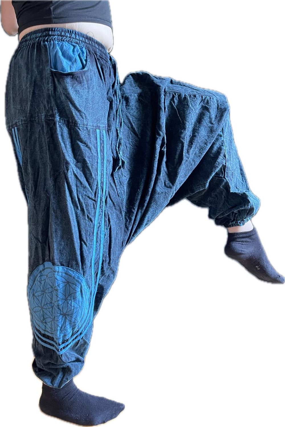 Blaue GOA-Hose