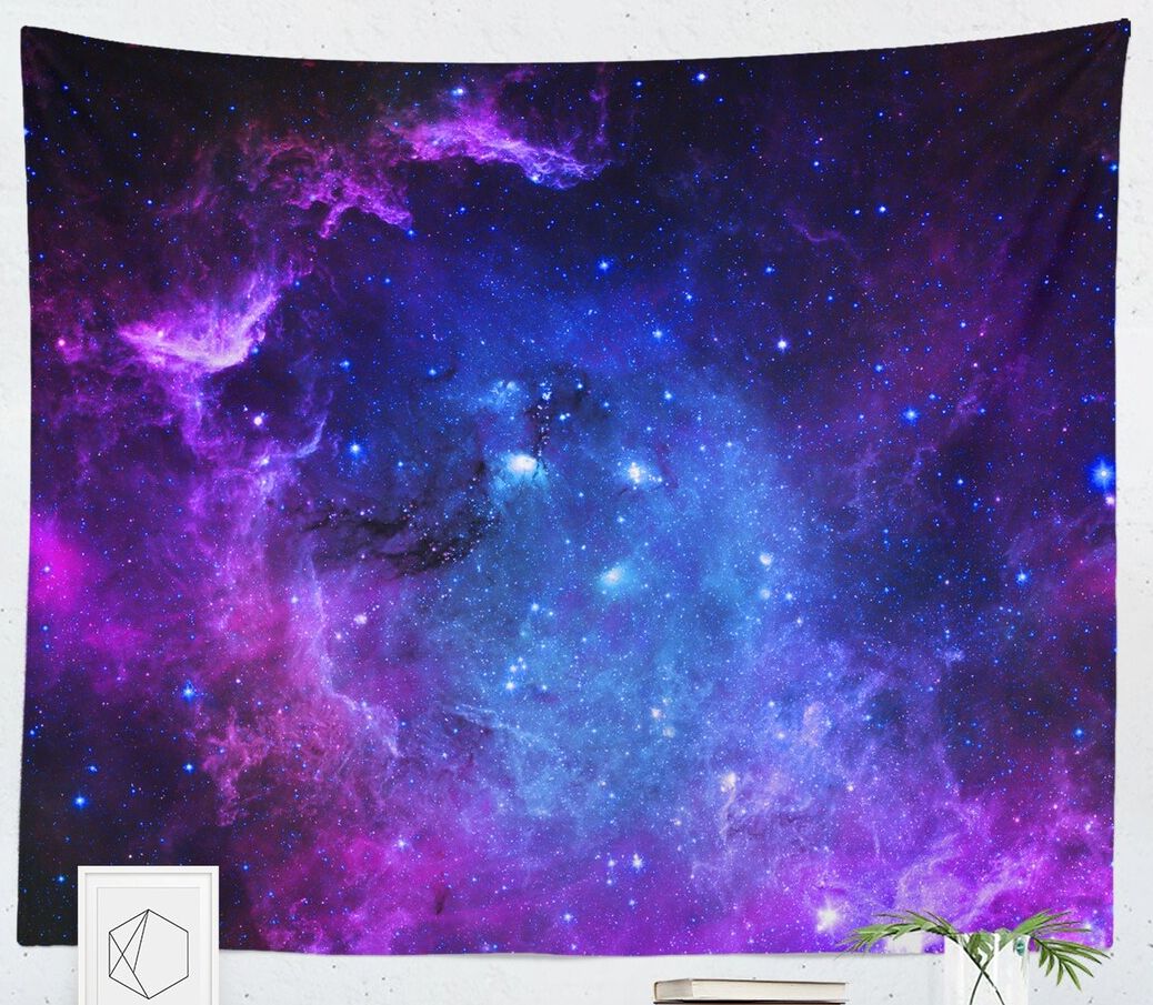 Weltraum Wandtuch/Wandteppich: Vast Space