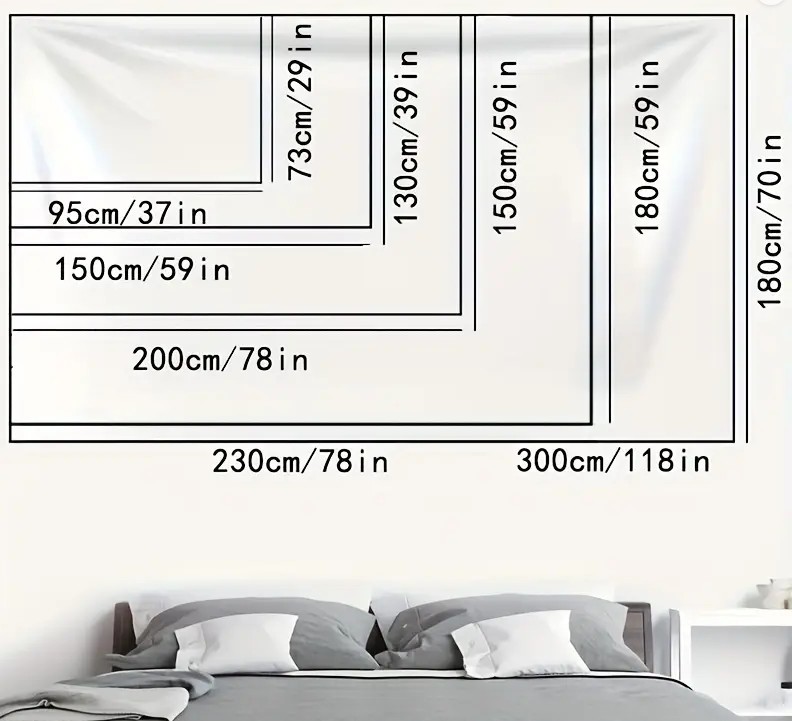 UV- Blacklight Tapestry: Tree of Life