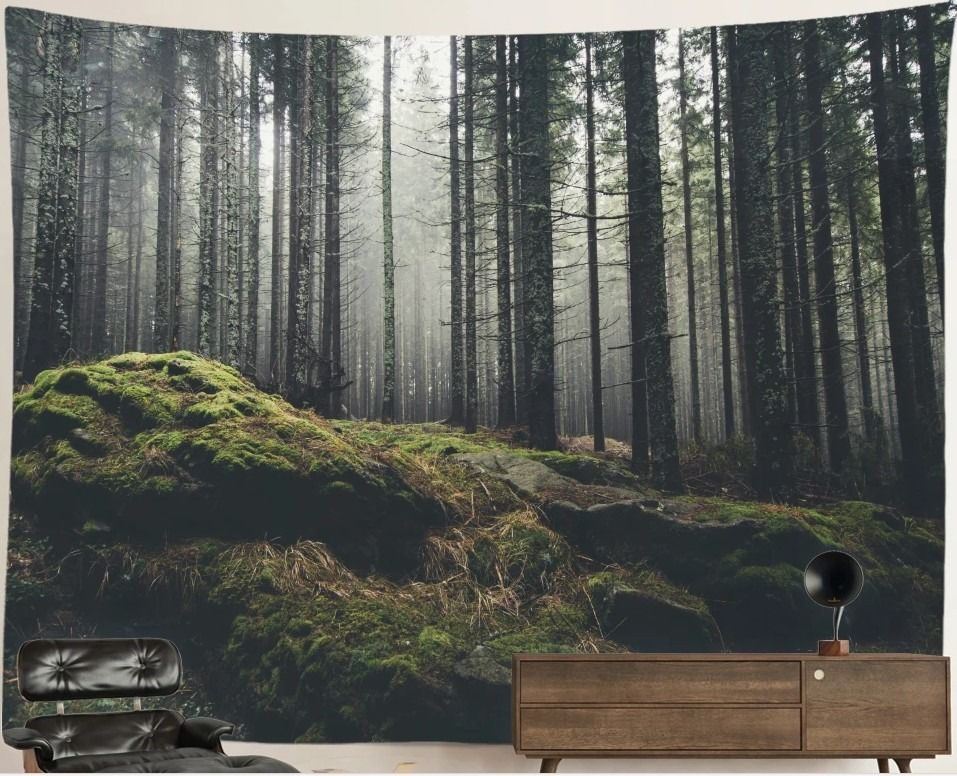 Nature Forest Tapestry: The Hobbits Forest Home