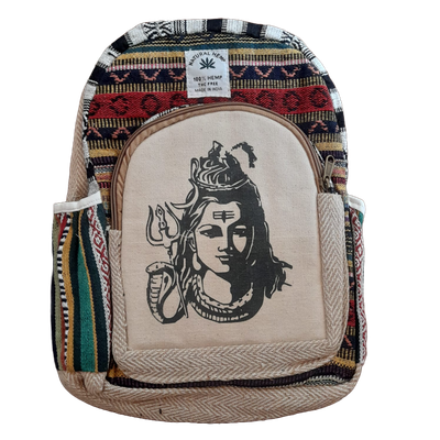 Handgefertigter Rucksack aus Indien "Medusa aus dem Orient"