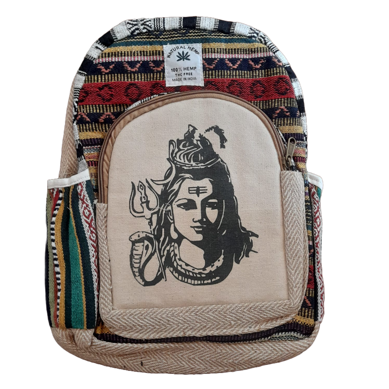 Handgefertigter Rucksack aus Indien "Medusa aus dem Orient"