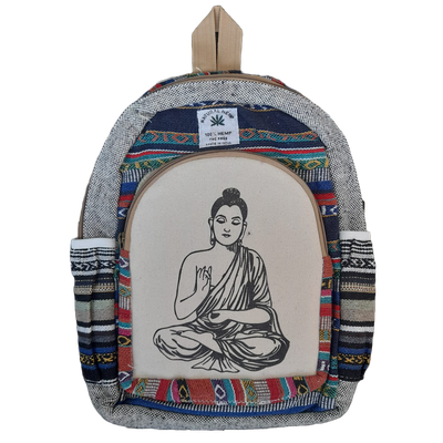 Handgefertigter Rucksack aus Indien "Traditionelle Dame"