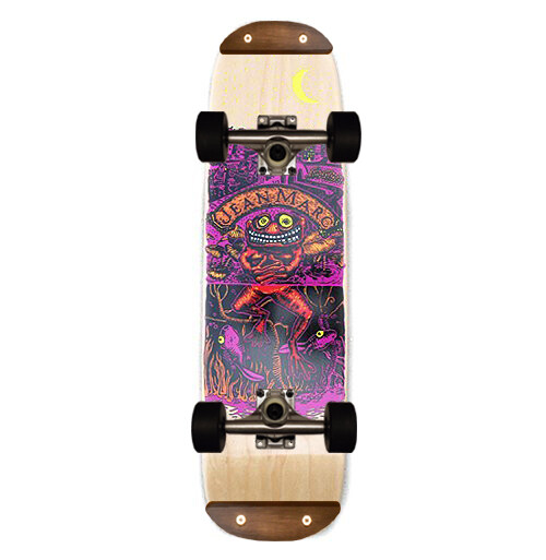 Freestyle Skateboard, ​Tracker, Jean Marc. 7"x 26.5"