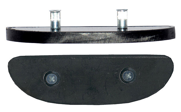 Skidplates, Tailsaver Marshall-Skate 14,0cm x 4,0cm