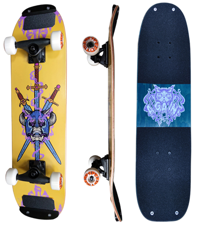 Freestyle Skateboard Again Crom 7.5" Komplettboard