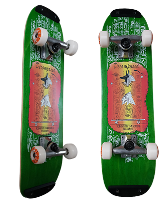 Freestyle Skateboard Reggie Barnes - Anubis 7.437"x27" Green