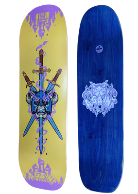 Freestyle Skateboard Again Crom 7.5" Deck