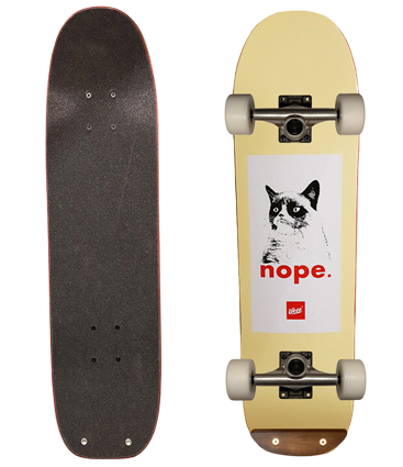 Freestyle Skateboard Über Nobe 7.5"x28.7" Komplett