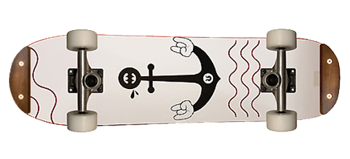 Freestyle Skateboard Über Anker 7.5