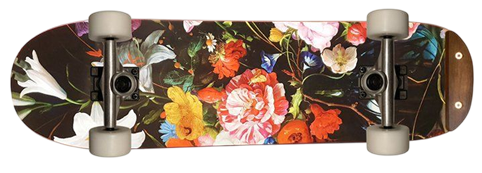 Freestyle Skateboard Über Flowers 7.5