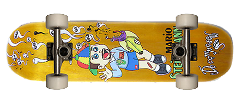 Freestyle Skateboard Mario Steinemann 7.25