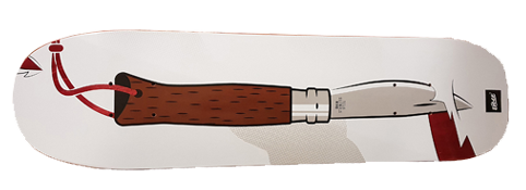 Freestyle Skateboard Über-Messer 7.5