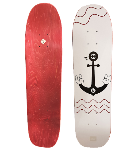 Freestyle Skateboard Über-Anker 7.5"x 28.7" Deck