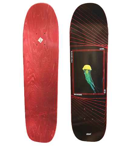 Freestyle Skateboard Über-Jellyfish 7.5"x 28.7" Deck