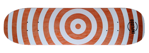 Freestyle Skateboard Inpeddo, Circles-Short & Wide 7.5