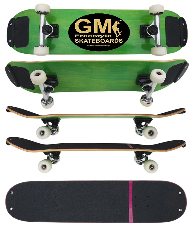 Freestyle Skateboard Guenter Mokulys 7.5"x30.5" Komplett