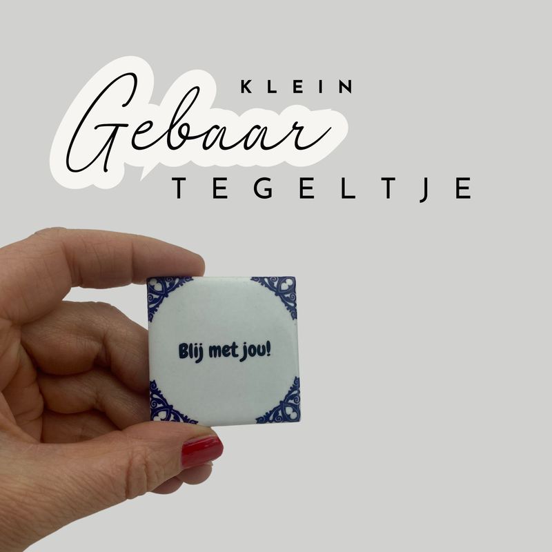 Blij met jou!