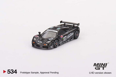 [PREORDER] #534 MINI GT McLaren F1 GTR #59 1995 Le Mans 24Hr Winner (Black)