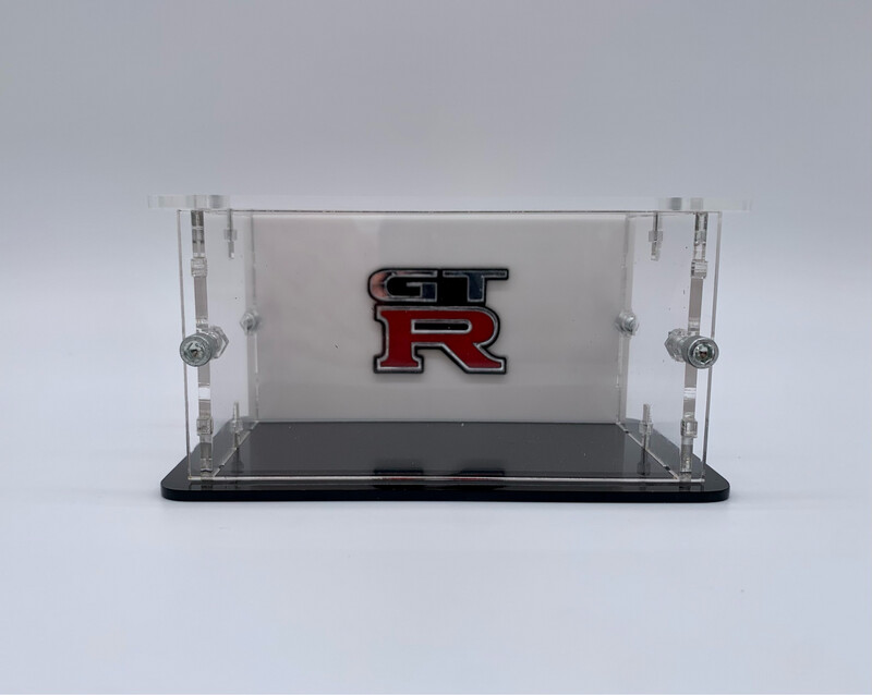 GTR Emblem Acrylic Display Screw On Jewel Casing GTR Emblem Acrylic Display Screw On Jewel Casing