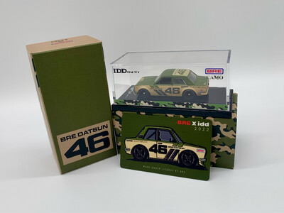 2022 BRE x IDD IDE9 Limited Edition Camo Datsun 510 #86/100 - PETER BROCK SIGNED