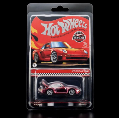 2023 Hot Wheels RLC Exclusive 1986 Porsche 959 Candy Red
