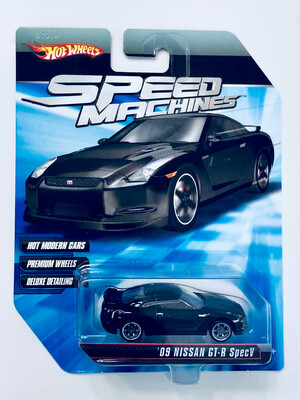 Hot Wheels Speed Machines Nissan GT-R35 Spec V (Black)
