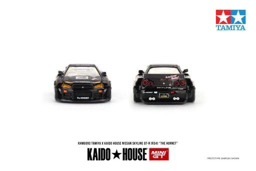 MINIGT 街道ハウス 93 日産 スカイライン R34 ホーネット 封印 MINIGT 街道ハウス 93 日産 スカイライン R34 ホーネット 封印